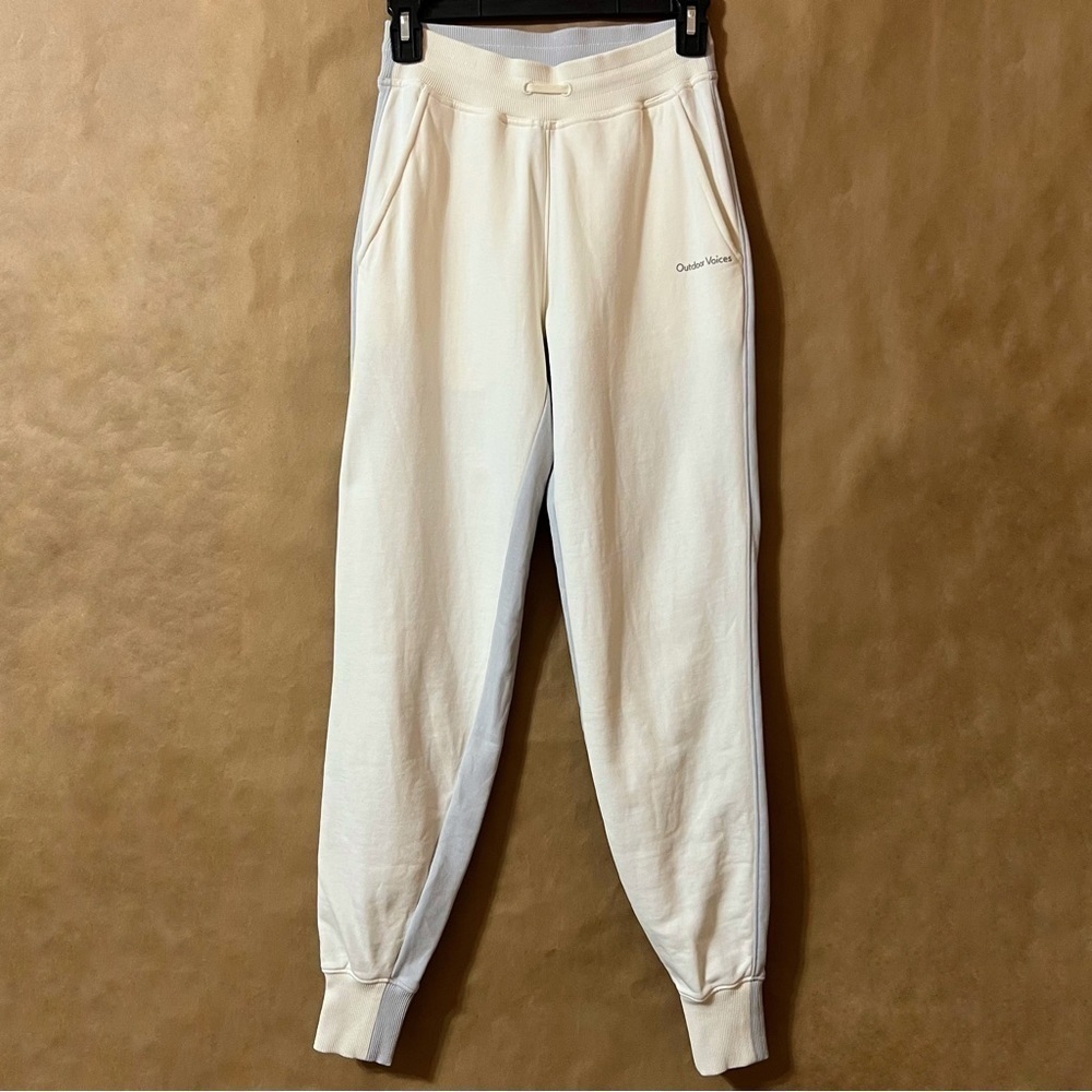 Outdoor Voices | Pickup Joggers Colorblock Two Tone High Rise Sweatpants Size XS